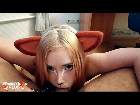 ❤️ Kitsune swallow dick and cum in her mouth ☑ Sex video at us